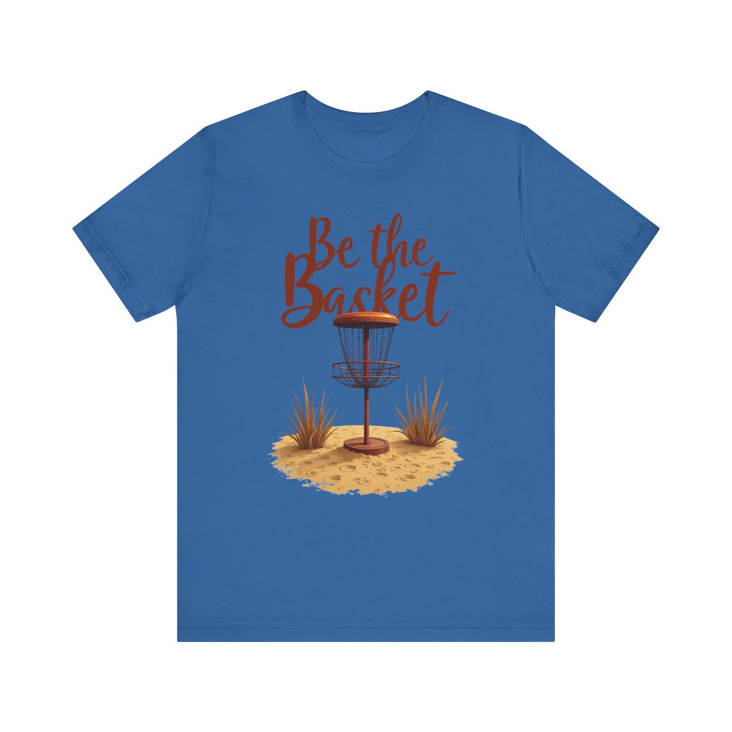 Be The Basket Brand - Desert Style -  Soft Unisex T-shirt, Disc Golf Shirt, Cool T-Shirt DISC GOLF SHIRT