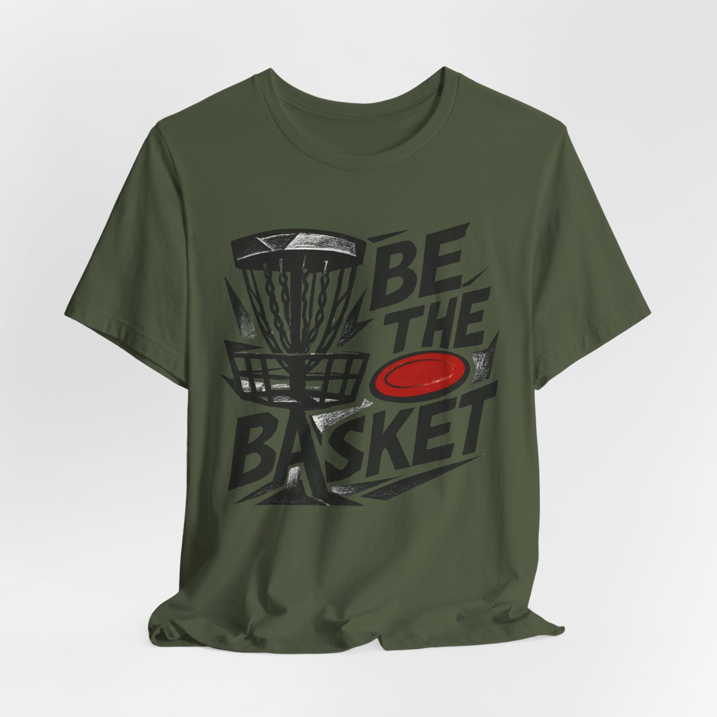 BE THE BASKET Disc Golf Basket Chalk 1, Disc Golf Unisex T-Shirt