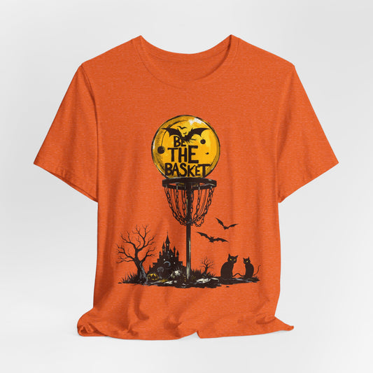BE THE BASKET Disc Golf Halloween 1, Disc Golf Unisex T-Shirt