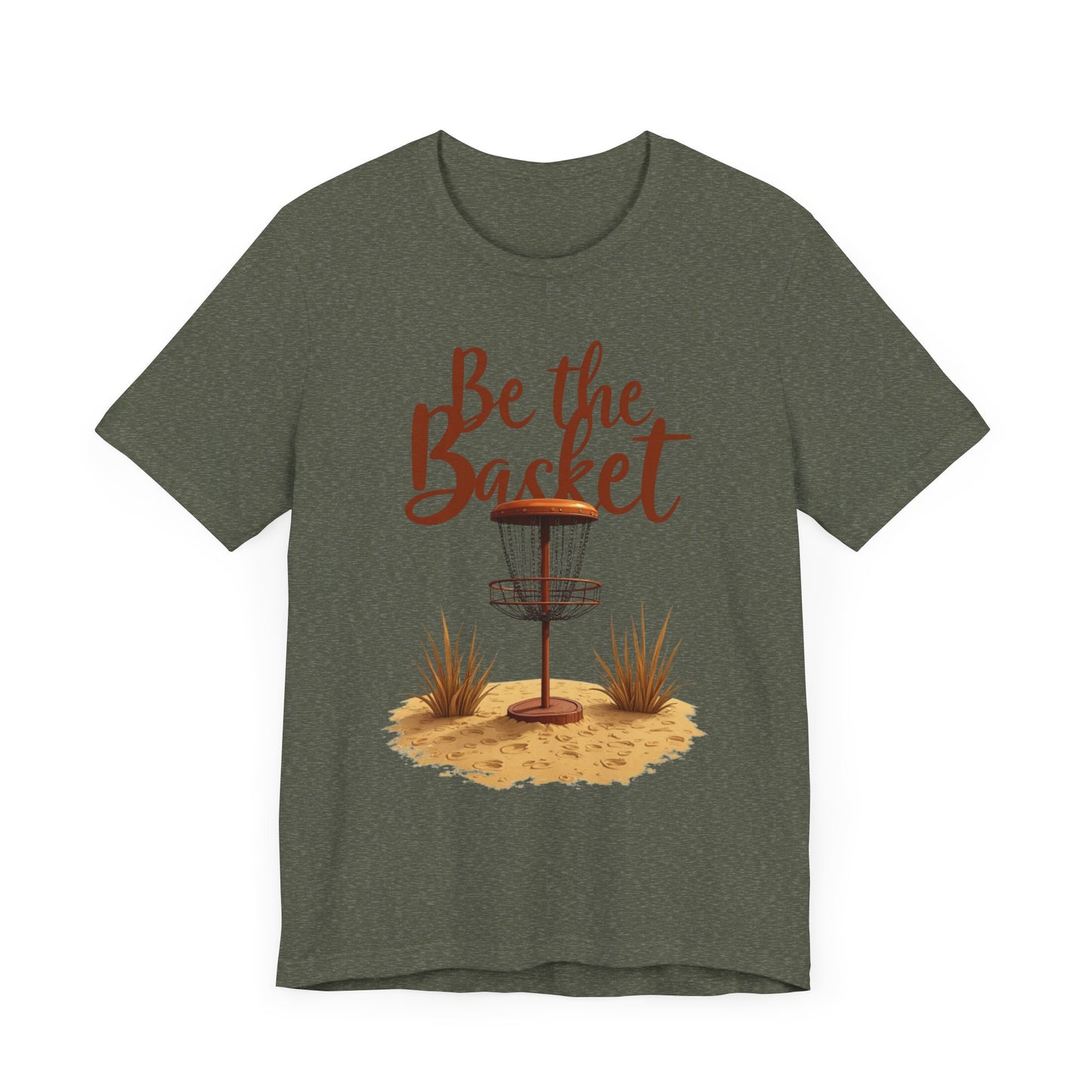 Be The Basket Brand - Desert Style -  Soft Unisex T-shirt, Disc Golf Shirt, Cool T-Shirt DISC GOLF SHIRT