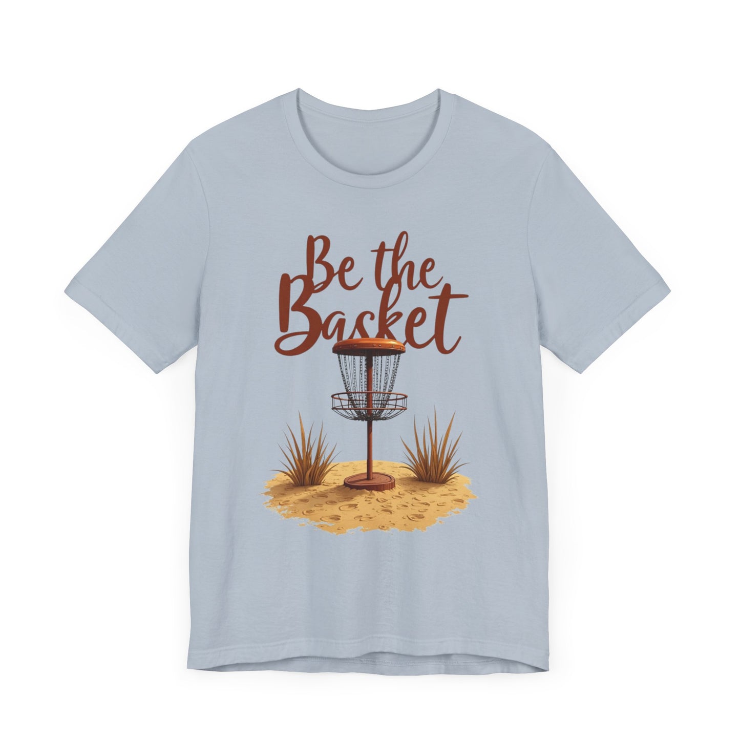 Be The Basket Brand - Desert Style -  Soft Unisex T-shirt, Disc Golf Shirt, Cool T-Shirt DISC GOLF SHIRT