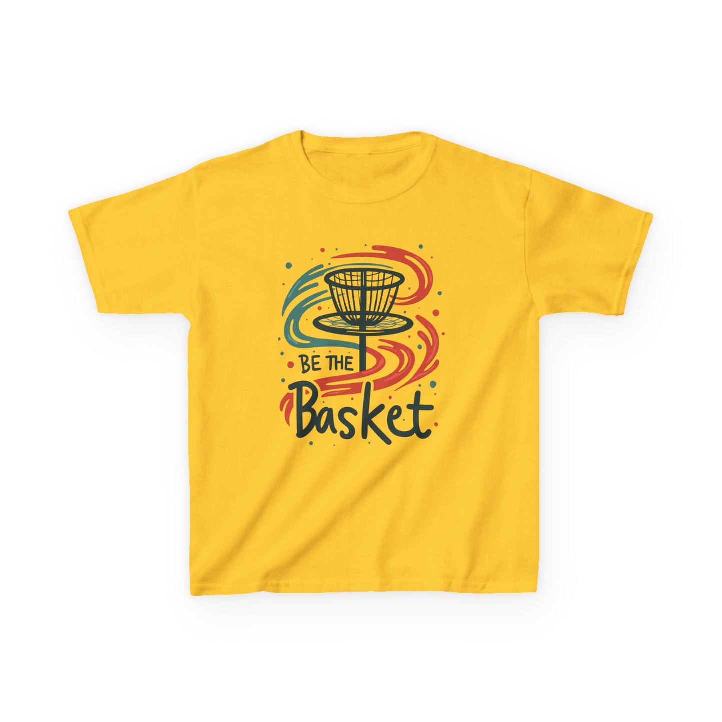 BE THE BASKET Disc Golf T-Shirt for Kids