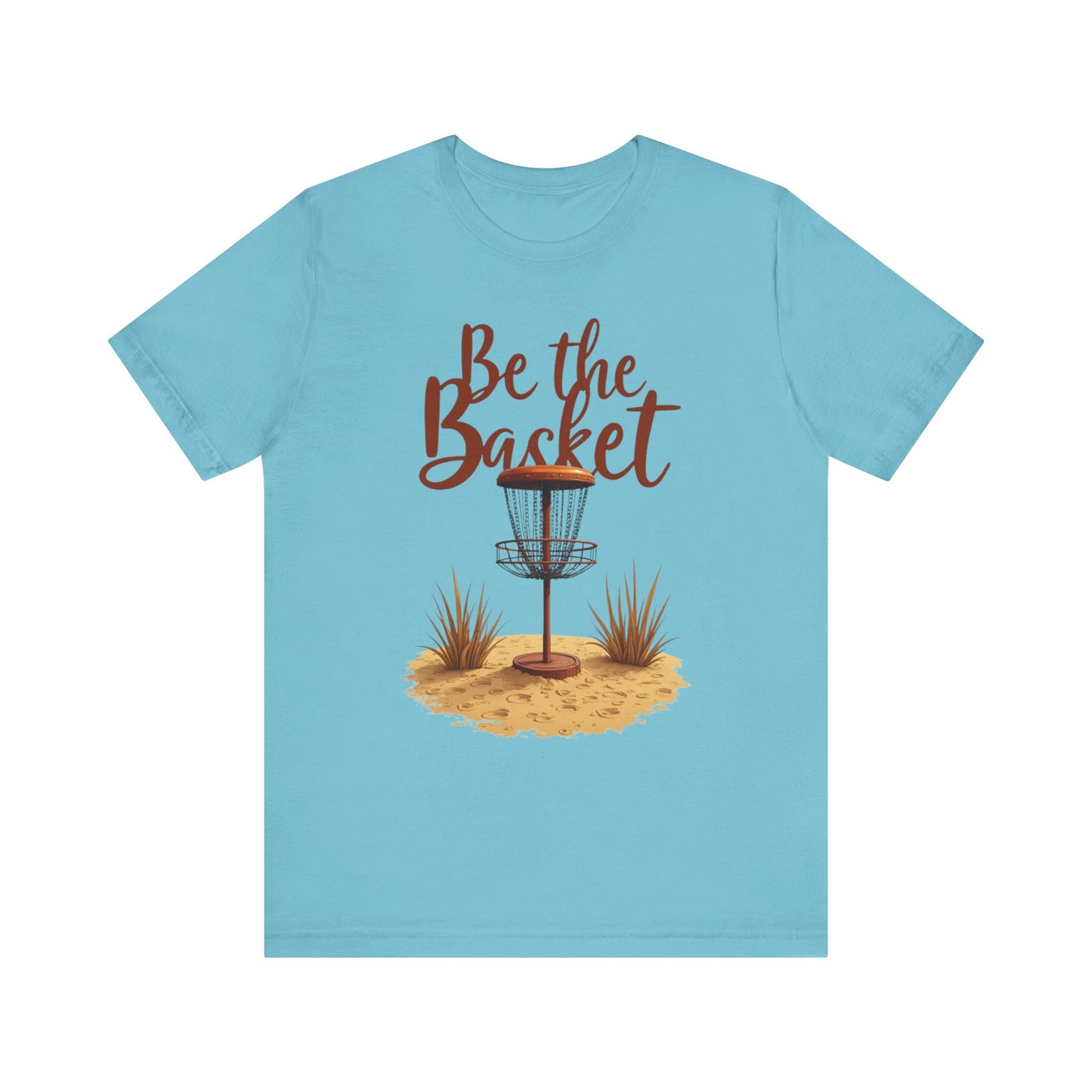 Be The Basket Brand - Desert Style -  Soft Unisex T-shirt, Disc Golf Shirt, Cool T-Shirt DISC GOLF SHIRT