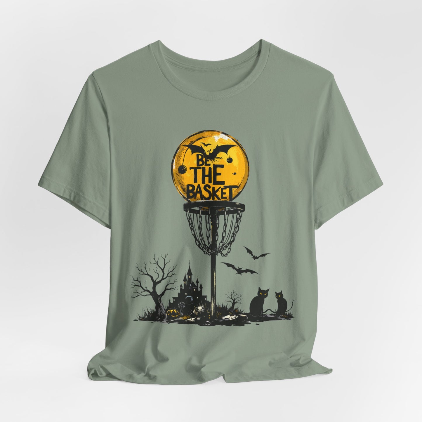 BE THE BASKET Disc Golf Halloween 1, Disc Golf Unisex T-Shirt