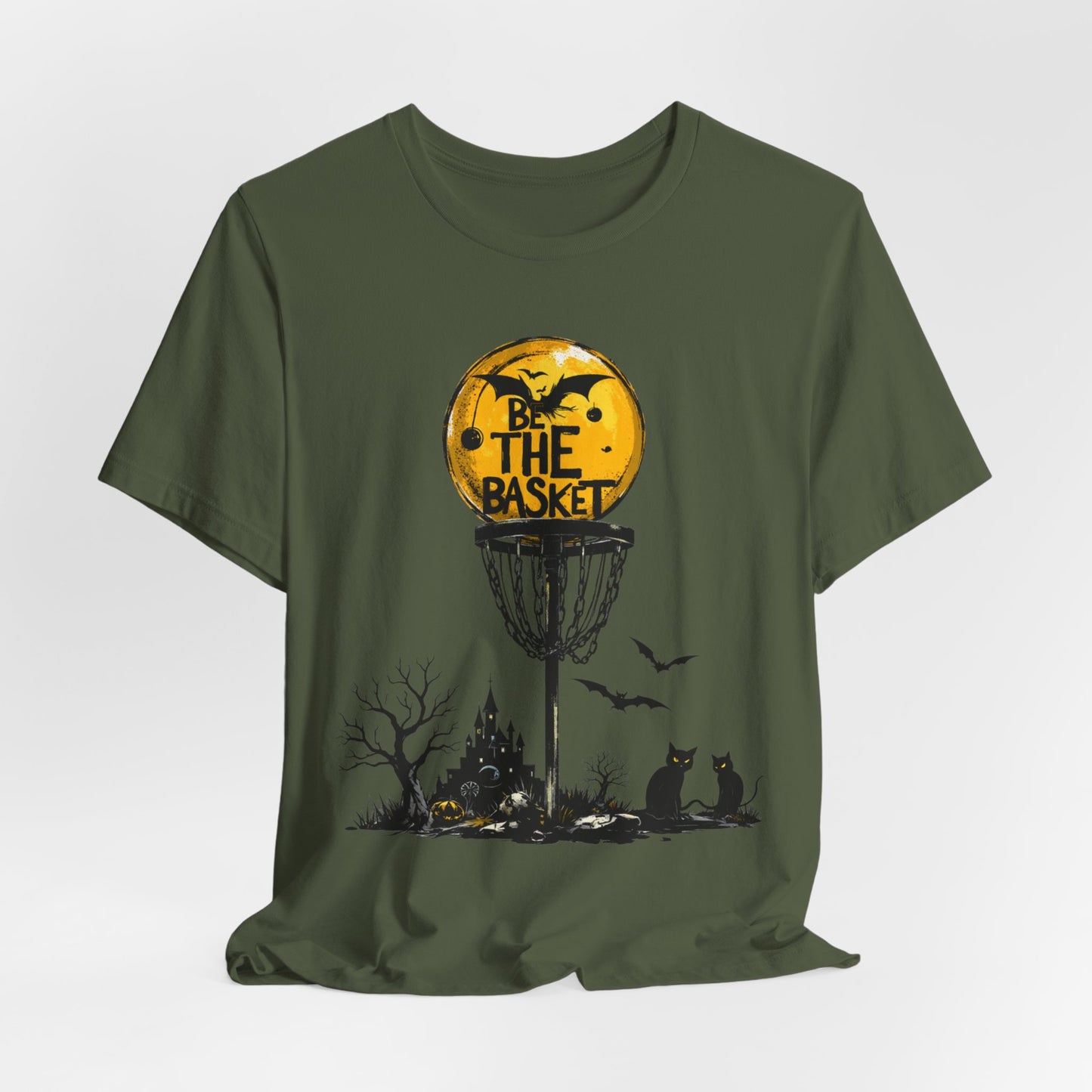 BE THE BASKET Disc Golf Halloween 1, Disc Golf Unisex T-Shirt