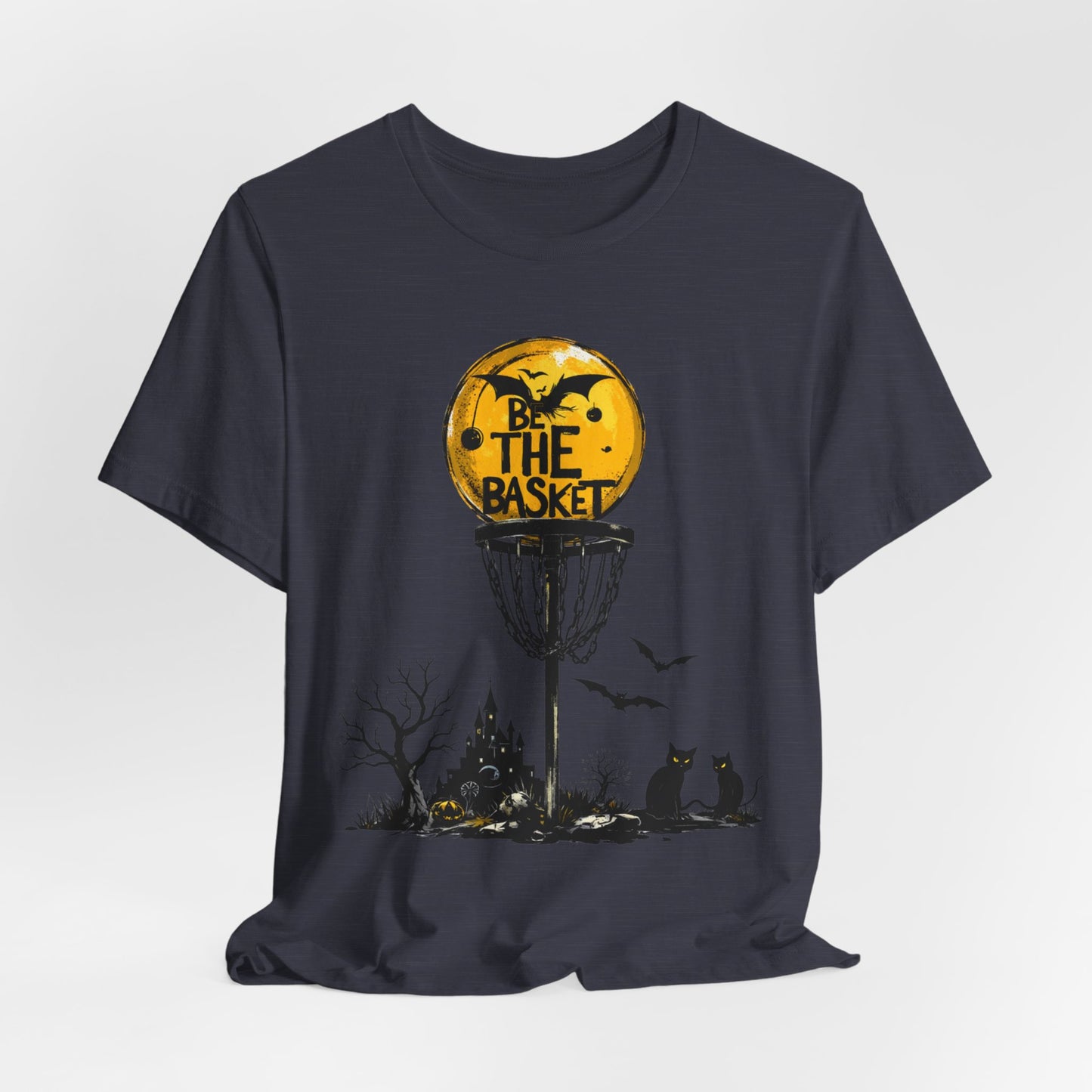 BE THE BASKET Disc Golf Halloween 1, Disc Golf Unisex T-Shirt