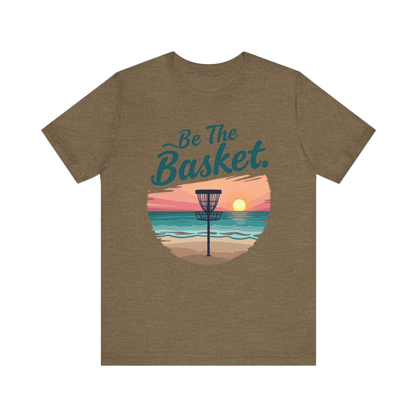 Be The Basket Brand - Beach Style -  Soft Unisex Disc Golf T-shirt