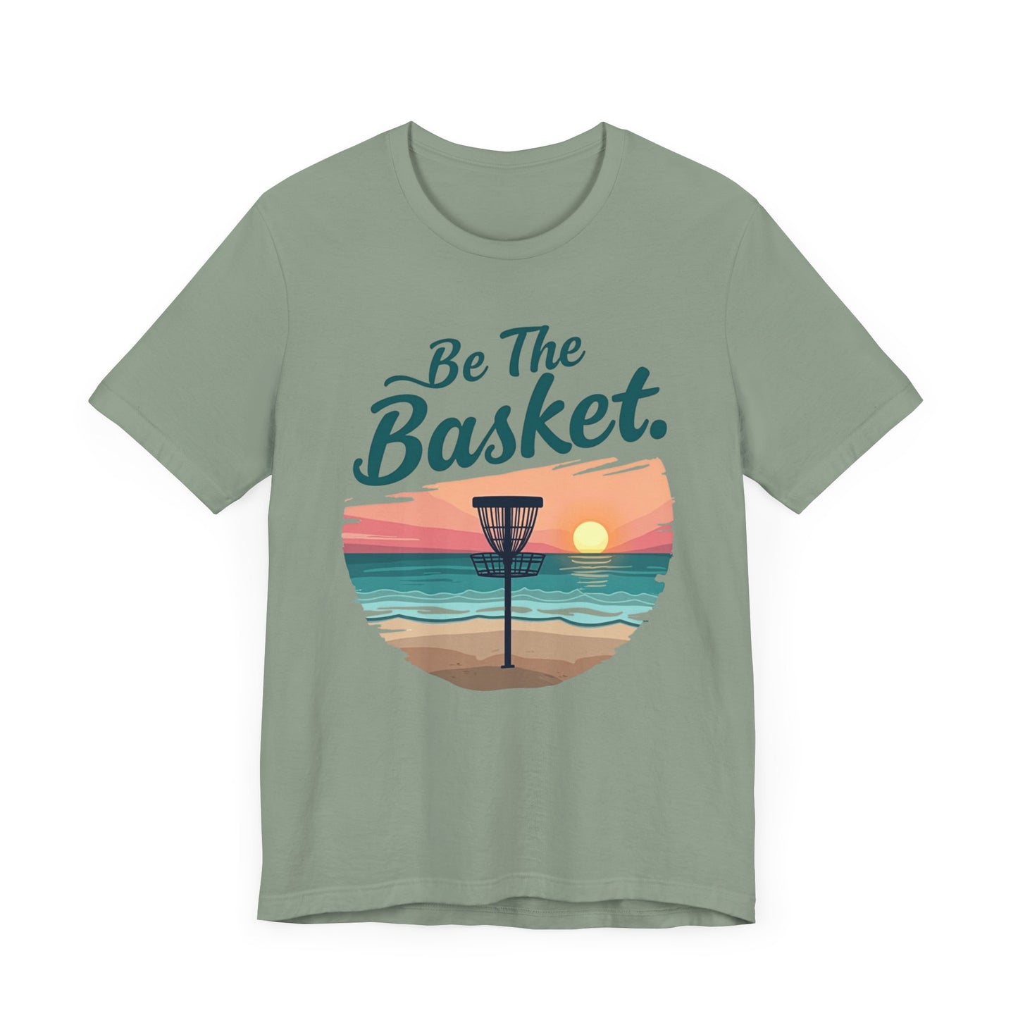 Be The Basket Brand - Beach Style -  Soft Unisex Disc Golf T-shirt