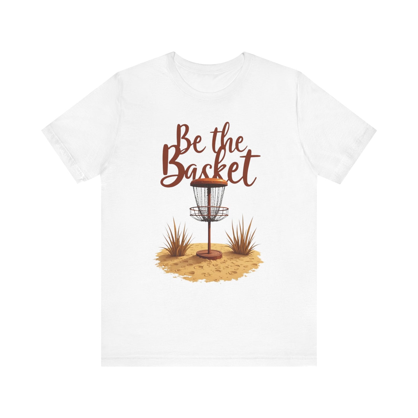 Be The Basket Brand - Desert Style -  Soft Unisex T-shirt, Disc Golf Shirt, Cool T-Shirt DISC GOLF SHIRT