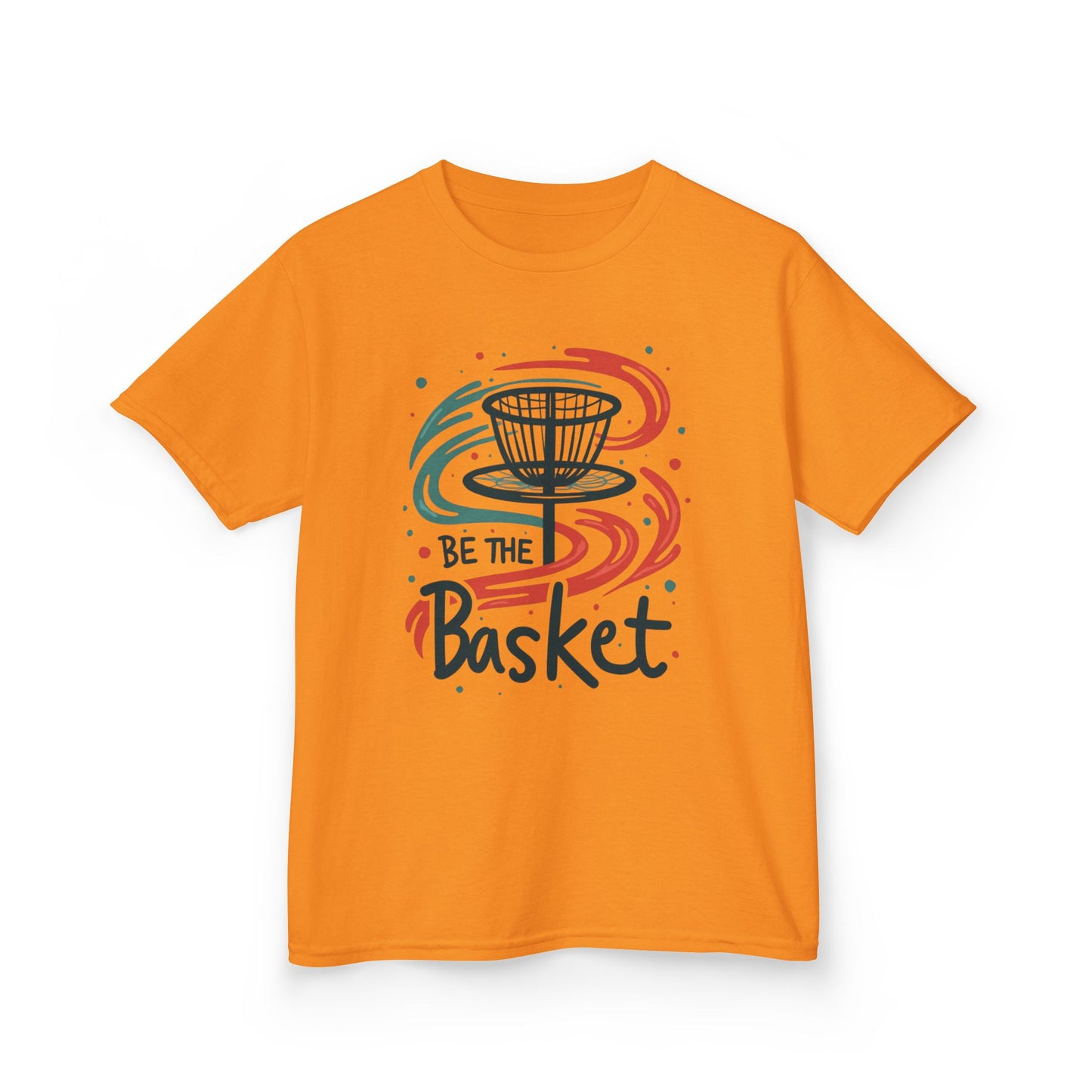 BE THE BASKET Disc Golf T-Shirt for Kids