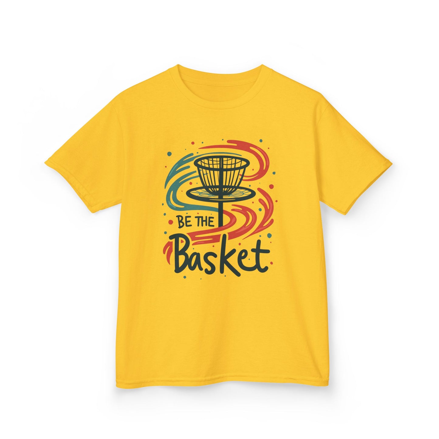 BE THE BASKET Disc Golf T-Shirt for Kids