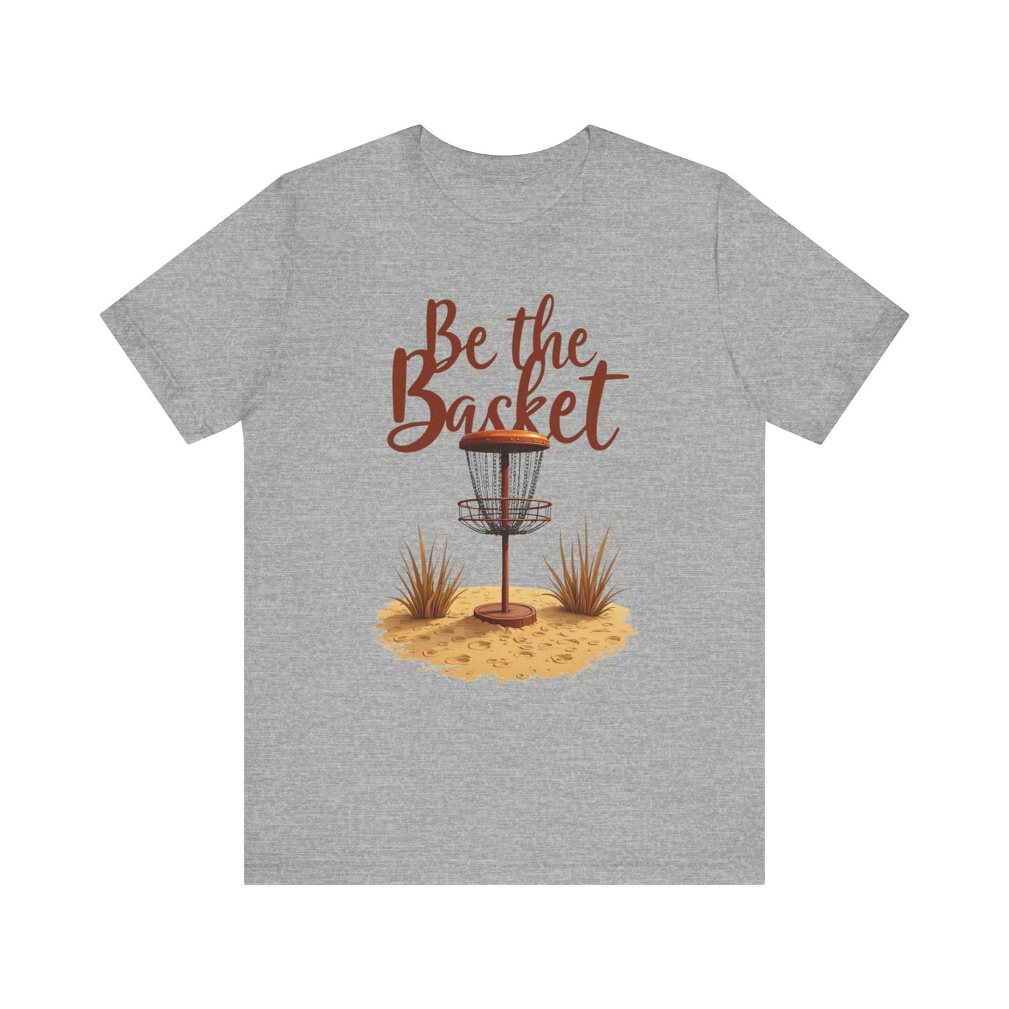 Be The Basket Brand - Desert Style -  Soft Unisex T-shirt, Disc Golf Shirt, Cool T-Shirt DISC GOLF SHIRT