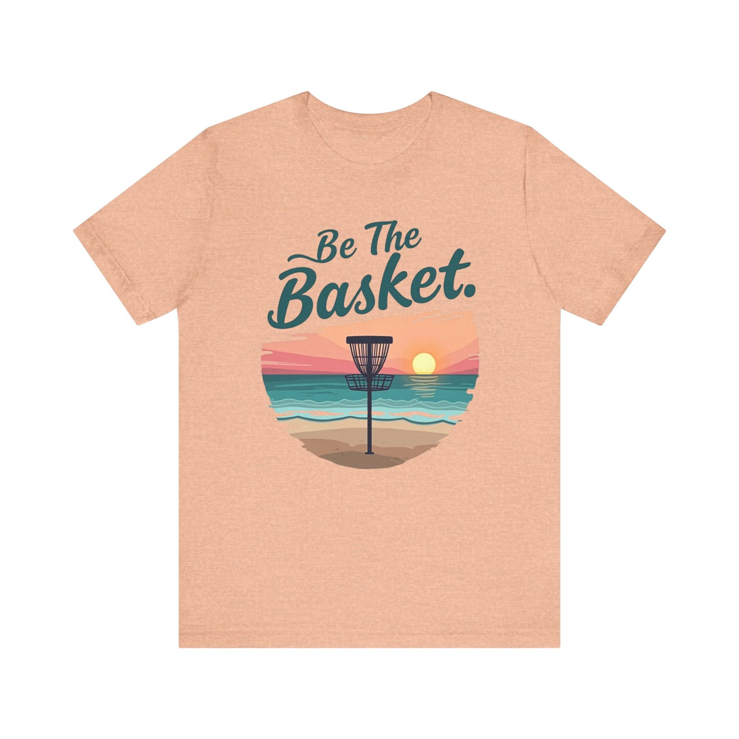 Be The Basket Brand - Beach Style -  Soft Unisex Disc Golf T-shirt