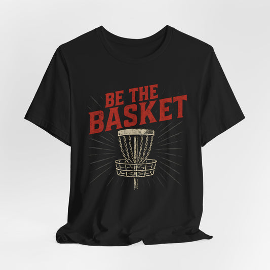BE THE BASKET Disc Golf Basket Abstract 9, Unisex T-Shirt