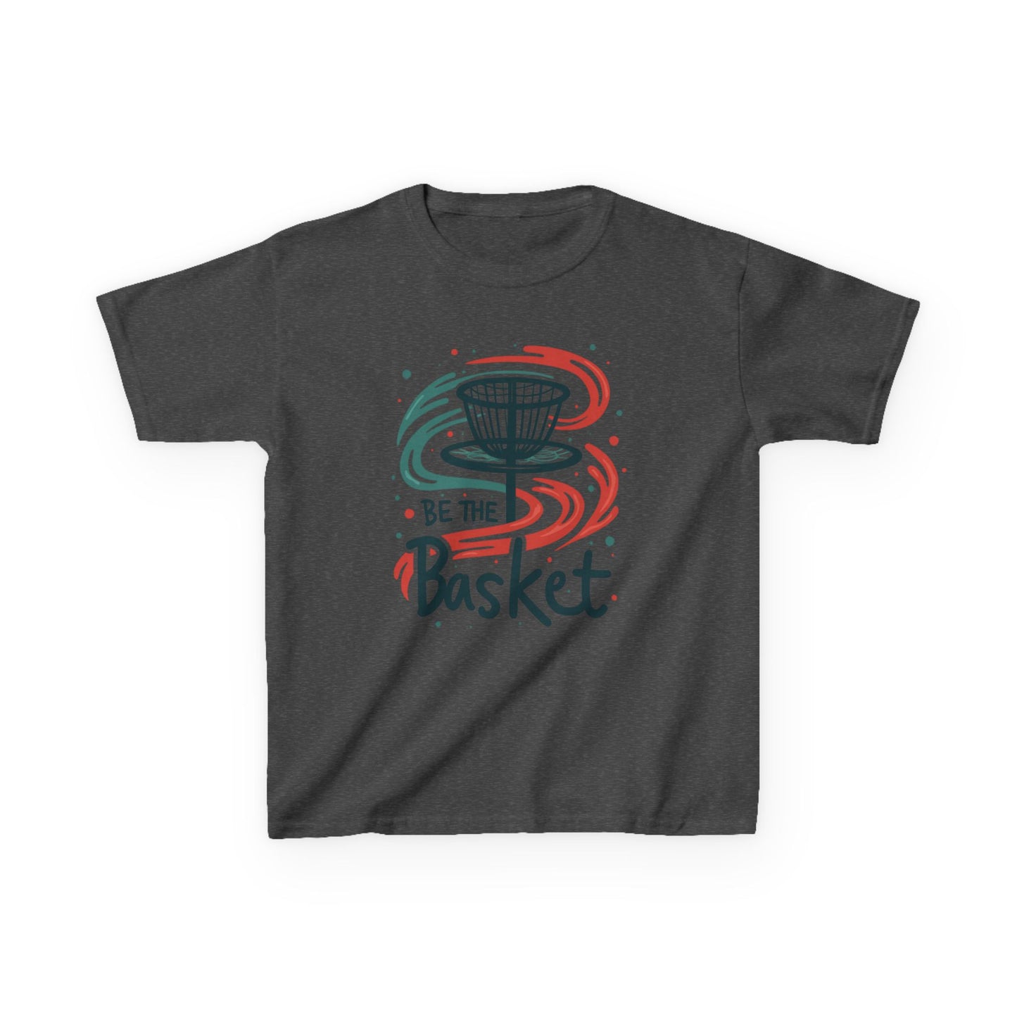 BE THE BASKET Disc Golf T-Shirt for Kids