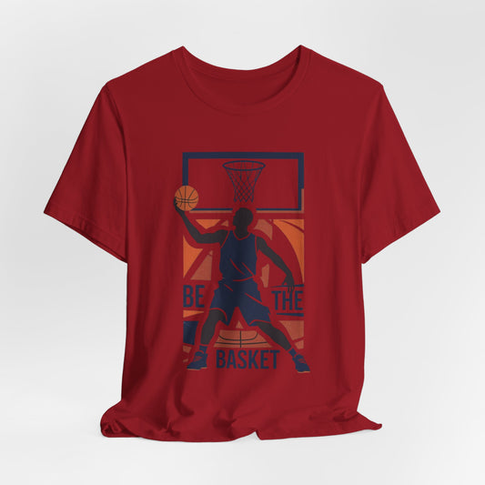 BE THE BASKET Basketball Abstract Player 1, Unisex T-Shirt