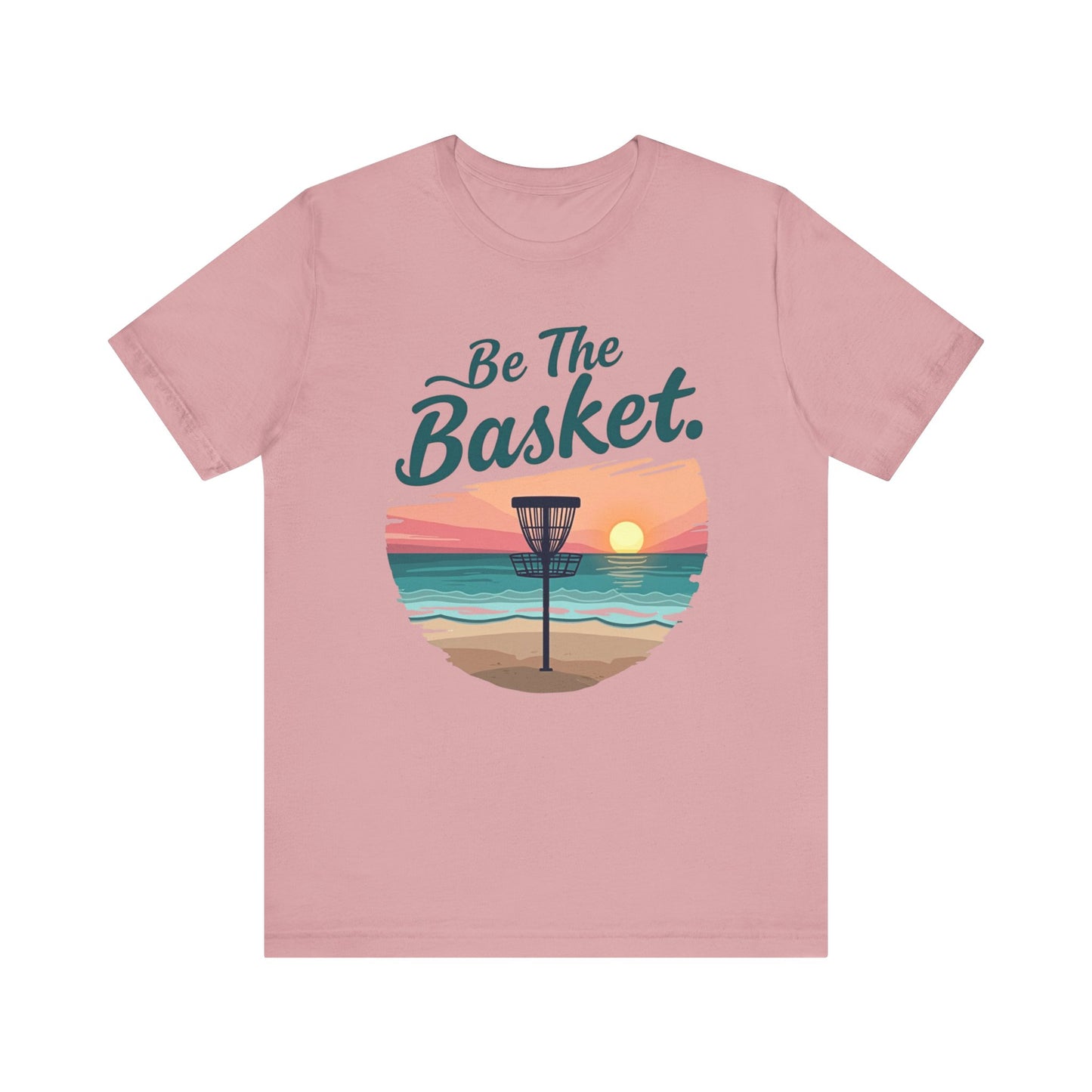 Be The Basket Brand - Beach Style -  Soft Unisex Disc Golf T-shirt