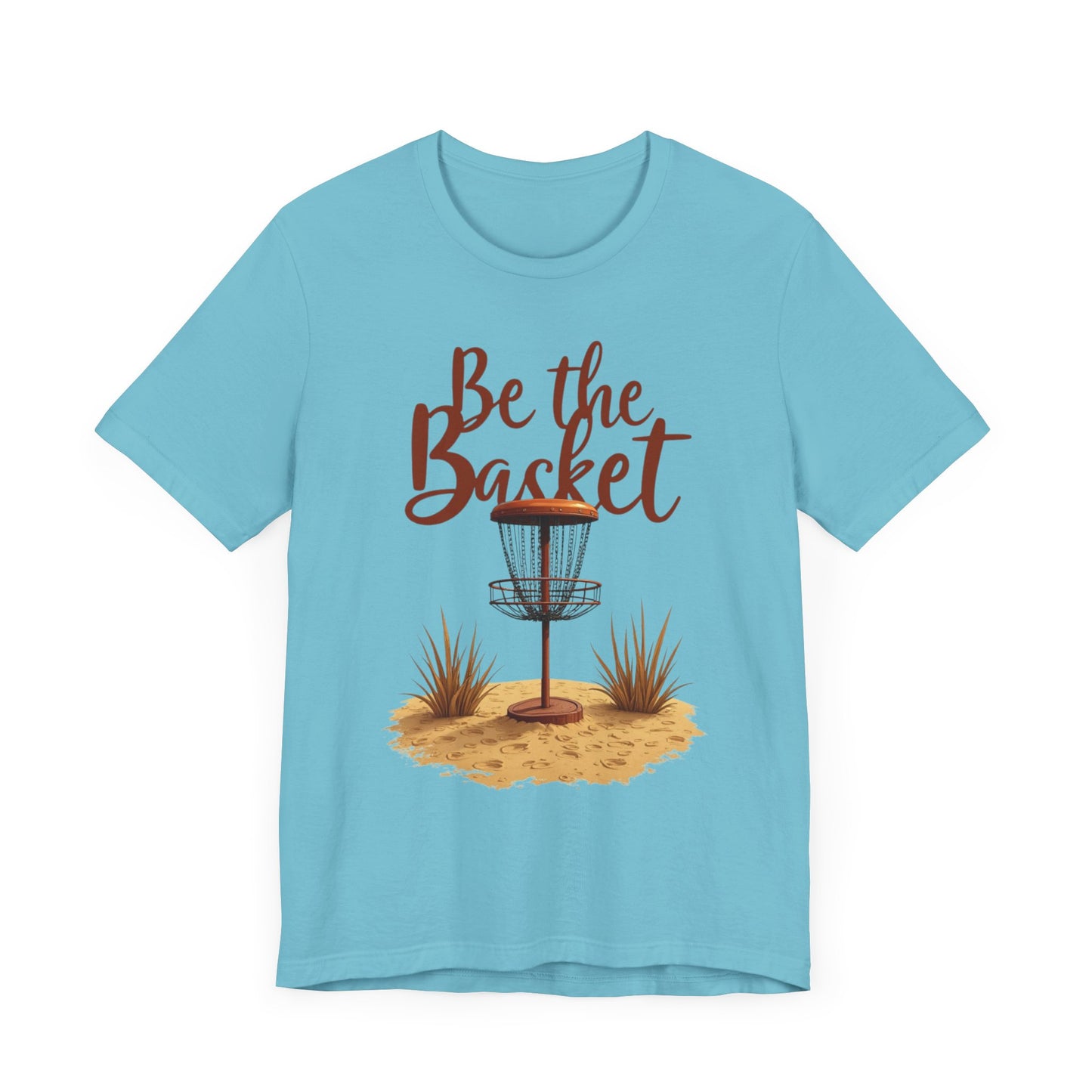 Be The Basket Brand - Desert Style -  Soft Unisex T-shirt, Disc Golf Shirt, Cool T-Shirt DISC GOLF SHIRT