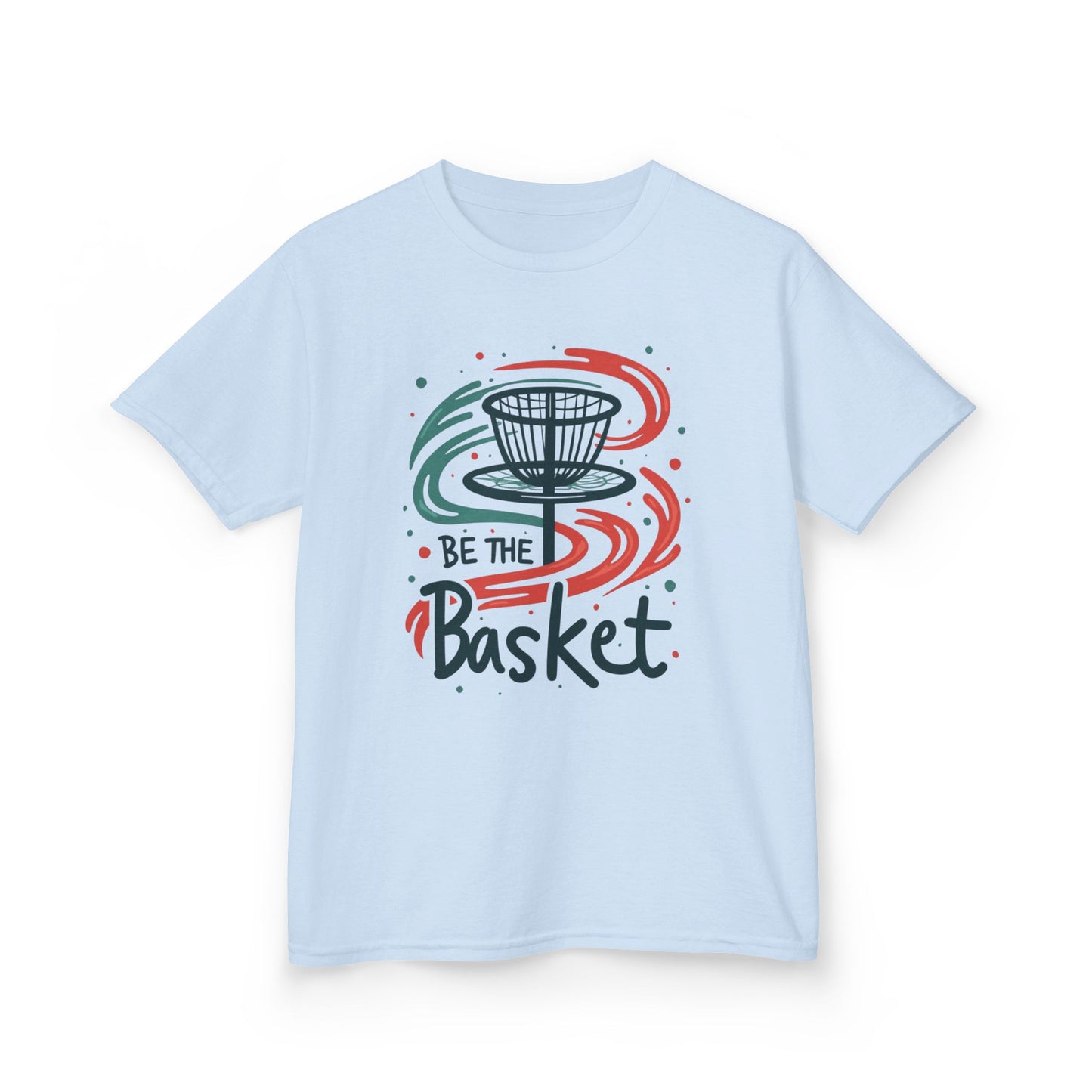 BE THE BASKET Disc Golf T-Shirt for Kids