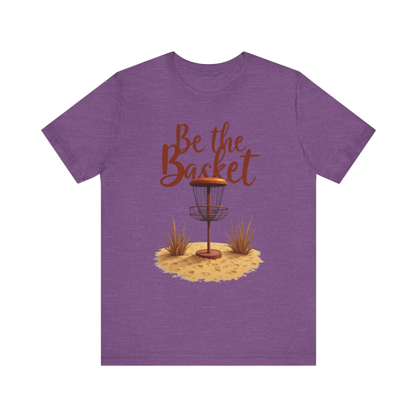 Be The Basket Brand - Desert Style -  Soft Unisex T-shirt, Disc Golf Shirt, Cool T-Shirt DISC GOLF SHIRT