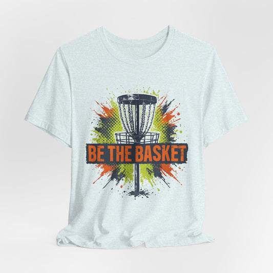 BE THE BASKET Disc Golf Basket Graffiti 7, Unisex T-Shirt