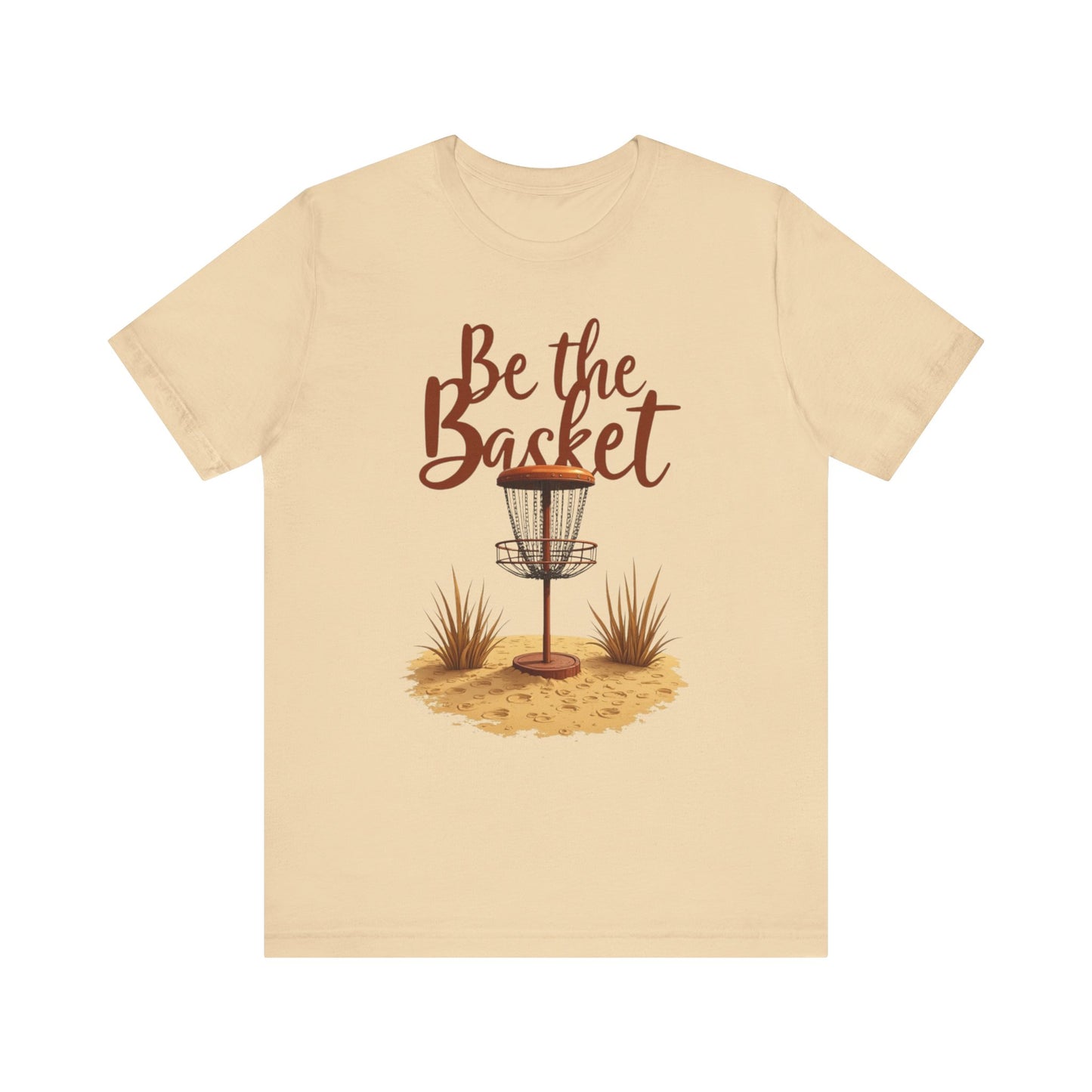 Be The Basket Brand - Desert Style -  Soft Unisex T-shirt, Disc Golf Shirt, Cool T-Shirt DISC GOLF SHIRT