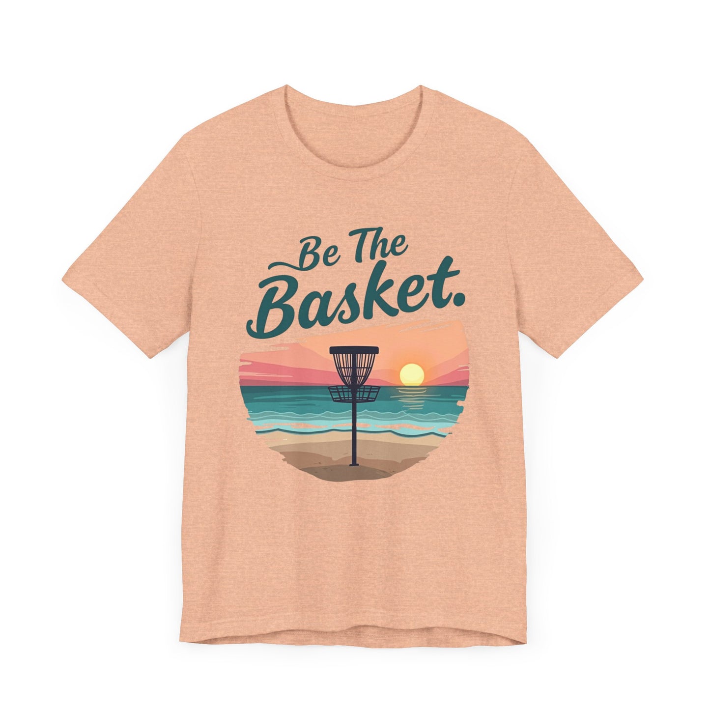 Be The Basket Brand - Beach Style -  Soft Unisex Disc Golf T-shirt