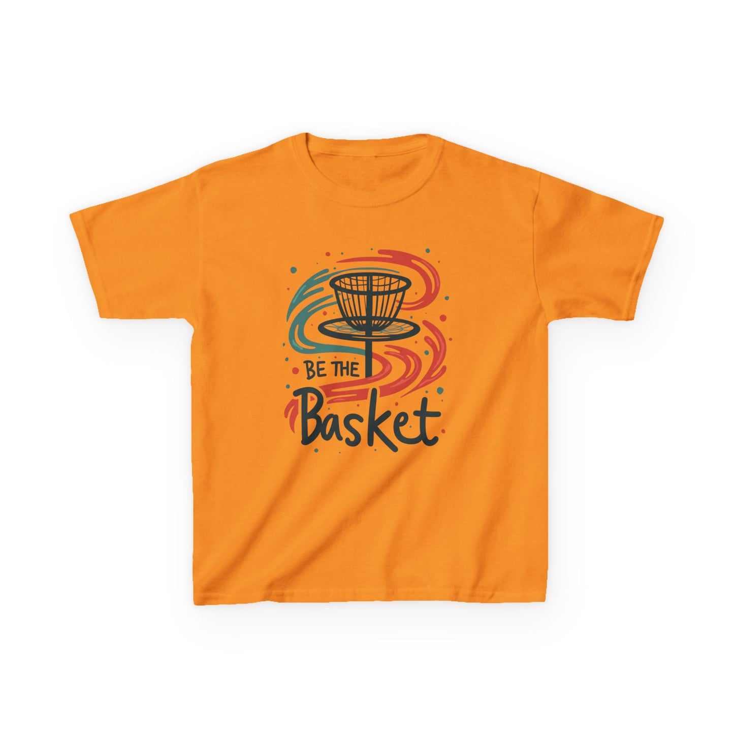 BE THE BASKET Disc Golf T-Shirt for Kids