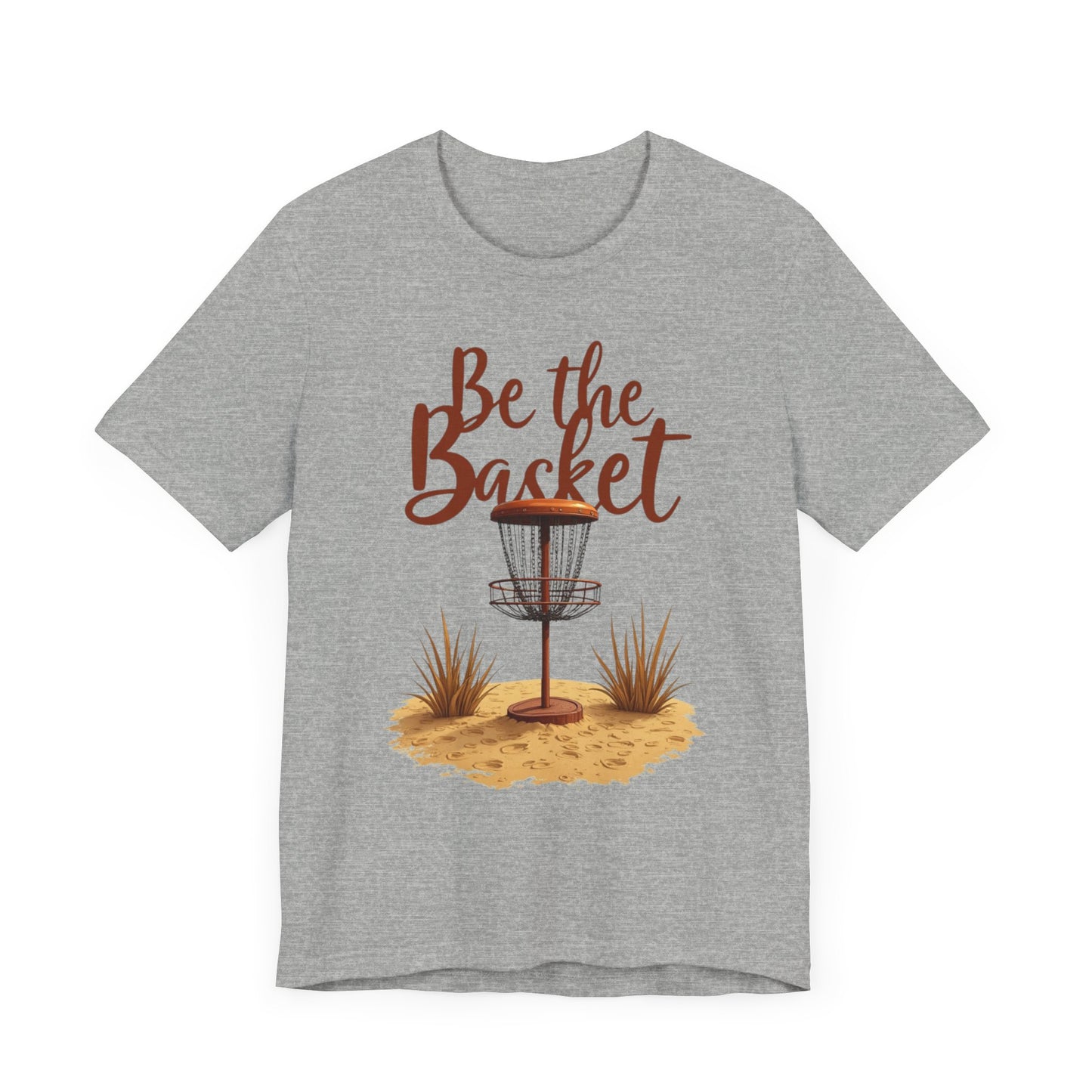 Be The Basket Brand - Desert Style -  Soft Unisex T-shirt, Disc Golf Shirt, Cool T-Shirt DISC GOLF SHIRT