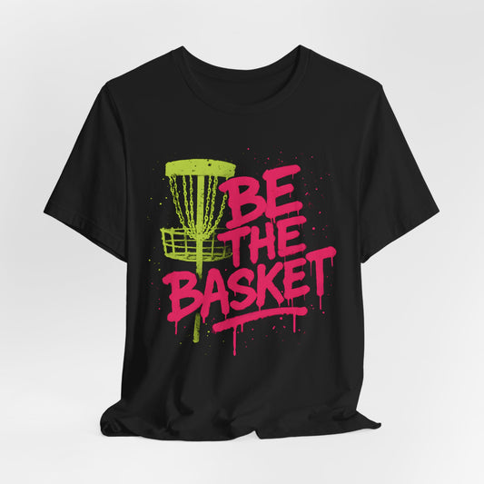 BE THE BASKET Disc Golf Basket Graffiti 5, Unisex T-Shirt