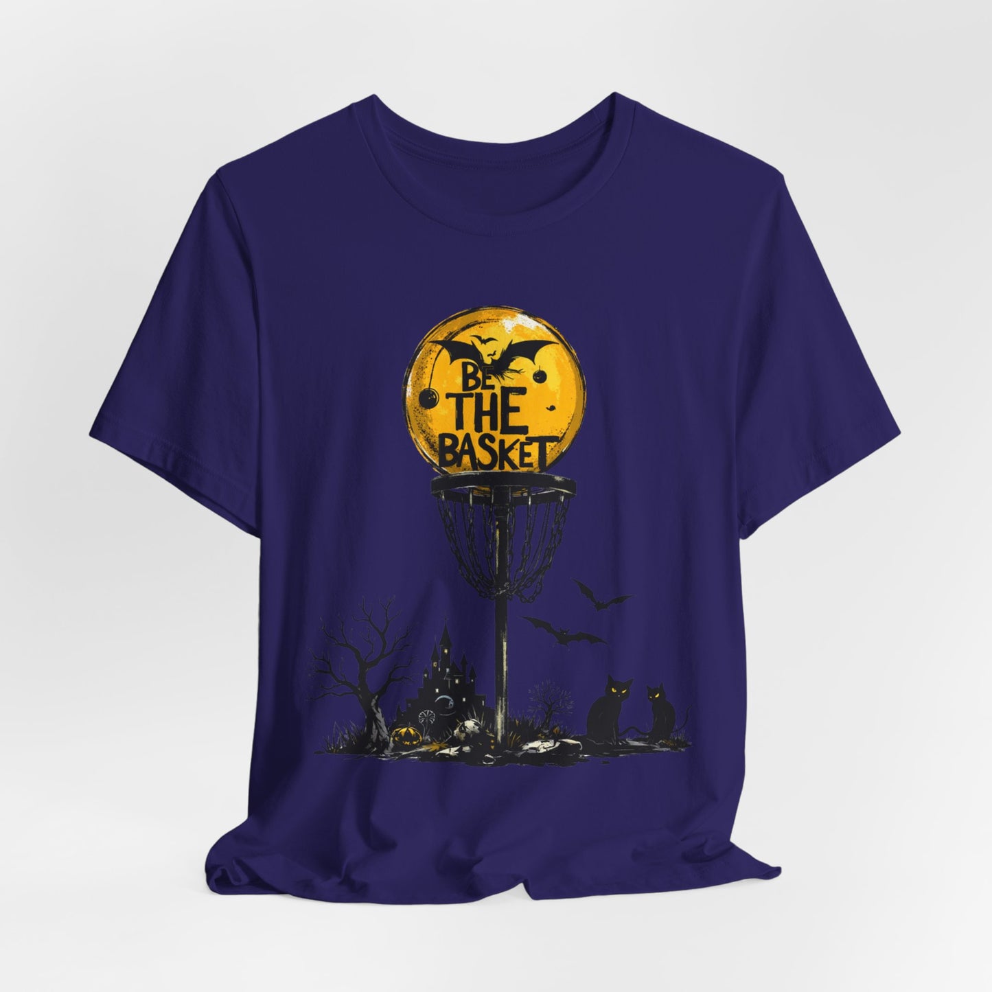 BE THE BASKET Disc Golf Halloween 1, Disc Golf Unisex T-Shirt