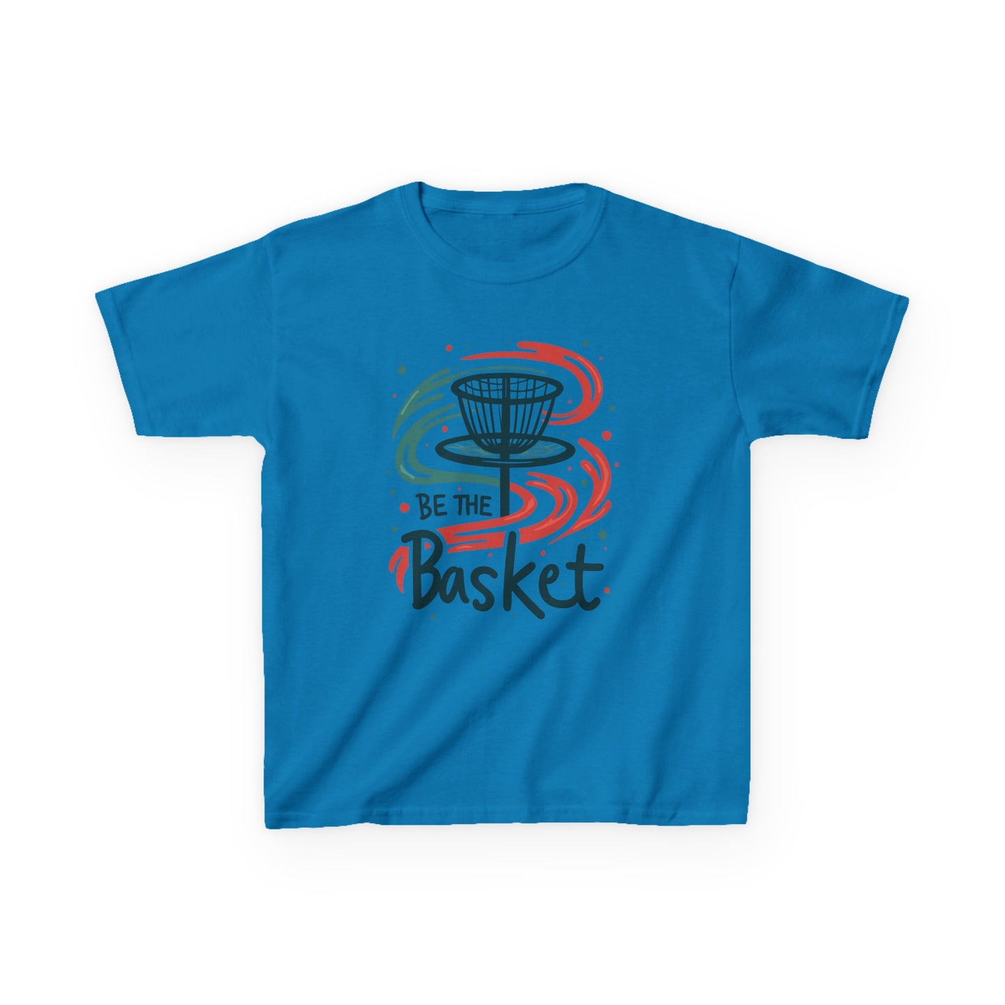 BE THE BASKET Disc Golf T-Shirt for Kids